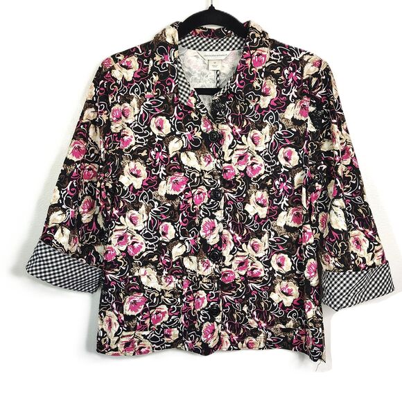 CHICOS & C BANKS & MORE Career Casual BUNDLE Medium Women's Blouses Mixed Lot - Picture 6 of 8